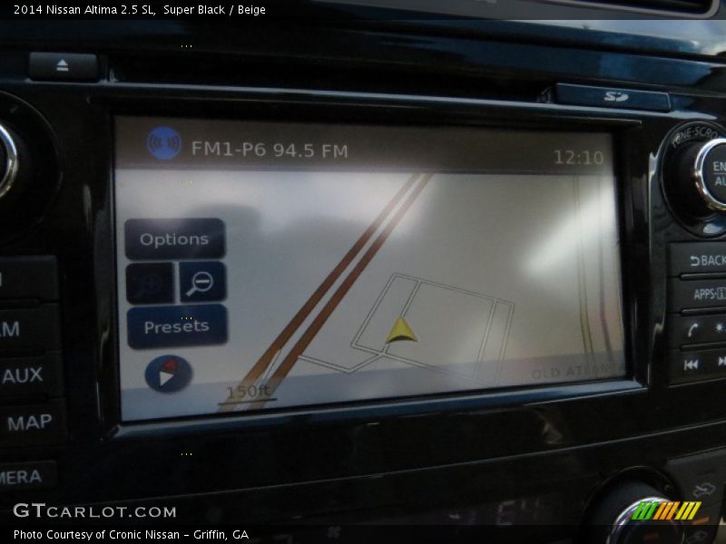 Super Black / Beige 2014 Nissan Altima 2.5 SL