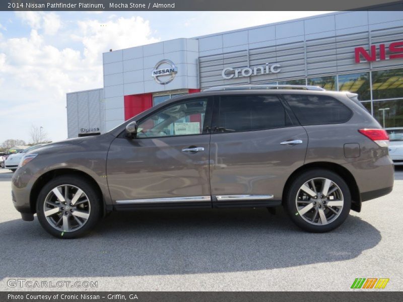 Mocha Stone / Almond 2014 Nissan Pathfinder Platinum