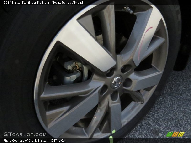 Mocha Stone / Almond 2014 Nissan Pathfinder Platinum