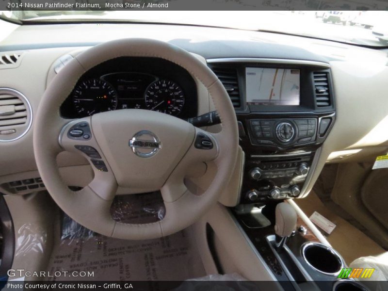 Mocha Stone / Almond 2014 Nissan Pathfinder Platinum
