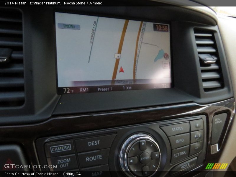 Mocha Stone / Almond 2014 Nissan Pathfinder Platinum