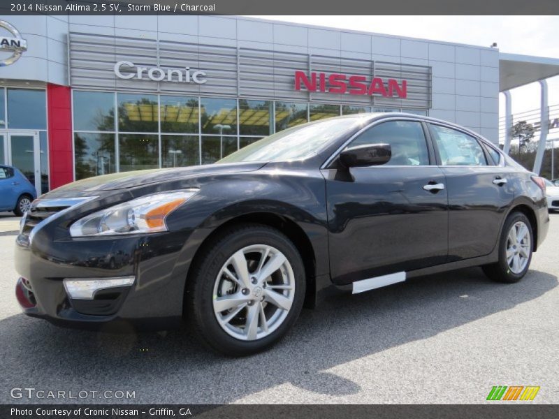 Storm Blue / Charcoal 2014 Nissan Altima 2.5 SV