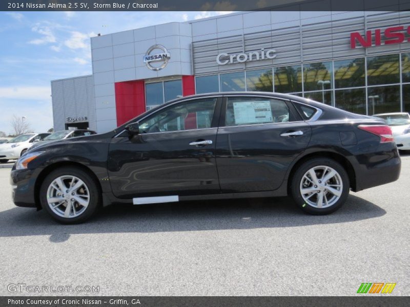 Storm Blue / Charcoal 2014 Nissan Altima 2.5 SV