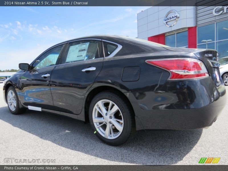 Storm Blue / Charcoal 2014 Nissan Altima 2.5 SV
