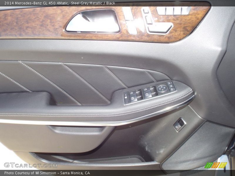 Steel Grey Metallic / Black 2014 Mercedes-Benz GL 450 4Matic