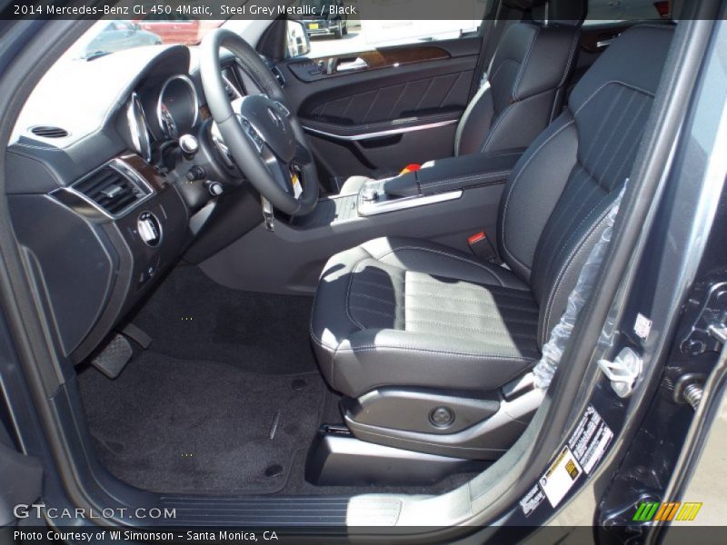 Steel Grey Metallic / Black 2014 Mercedes-Benz GL 450 4Matic