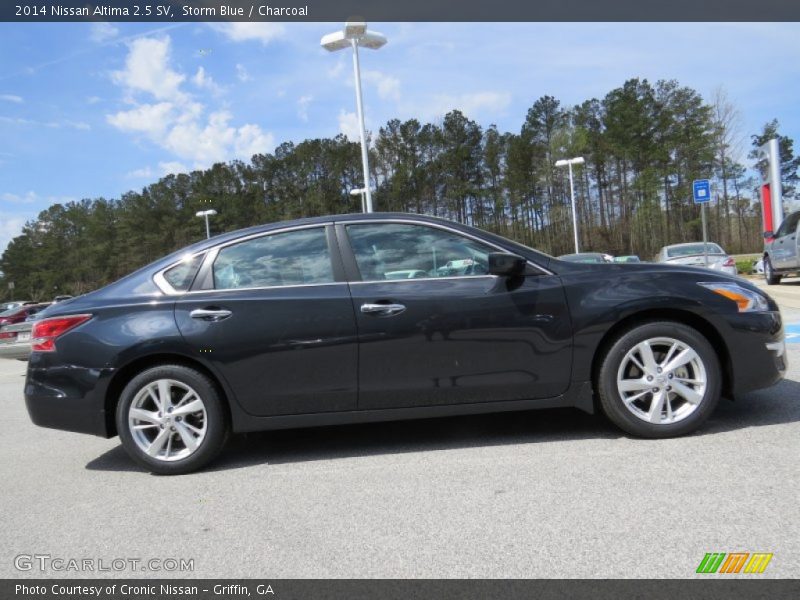 Storm Blue / Charcoal 2014 Nissan Altima 2.5 SV