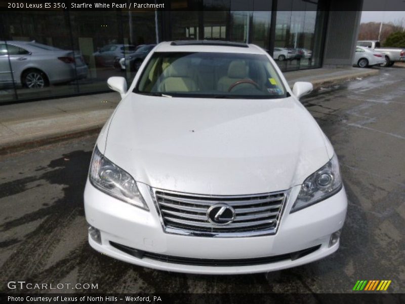 Starfire White Pearl / Parchment 2010 Lexus ES 350