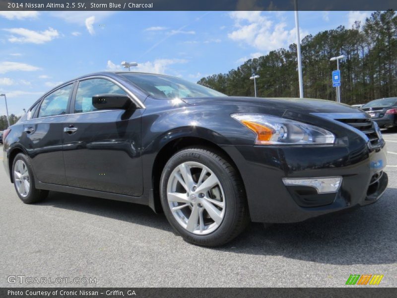 Storm Blue / Charcoal 2014 Nissan Altima 2.5 SV
