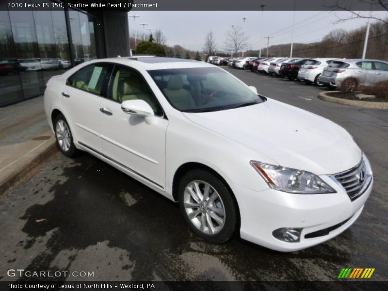 Starfire White Pearl / Parchment 2010 Lexus ES 350