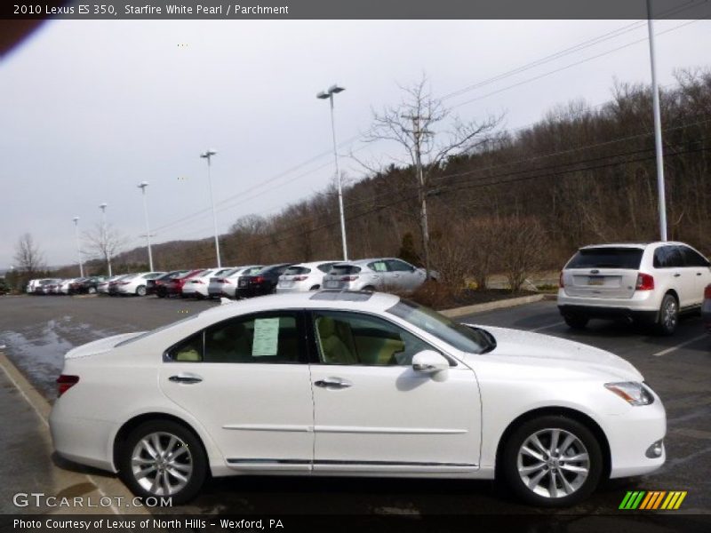 Starfire White Pearl / Parchment 2010 Lexus ES 350