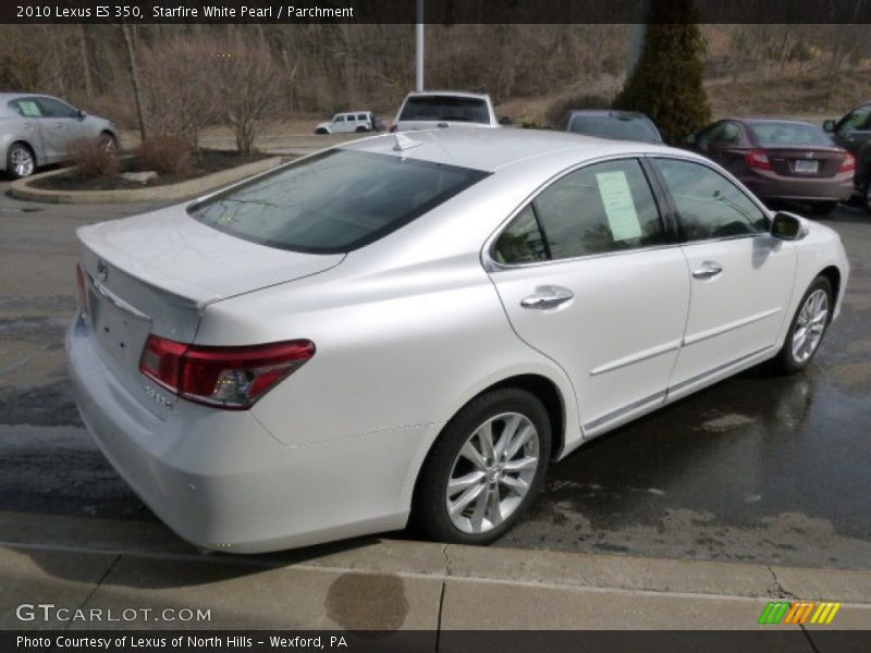 Starfire White Pearl / Parchment 2010 Lexus ES 350