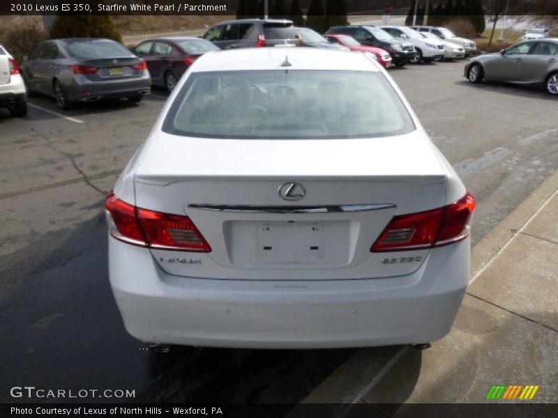 Starfire White Pearl / Parchment 2010 Lexus ES 350