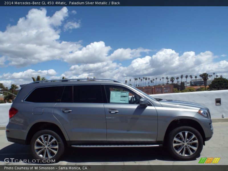 Paladium Silver Metallic / Black 2014 Mercedes-Benz GL 450 4Matic
