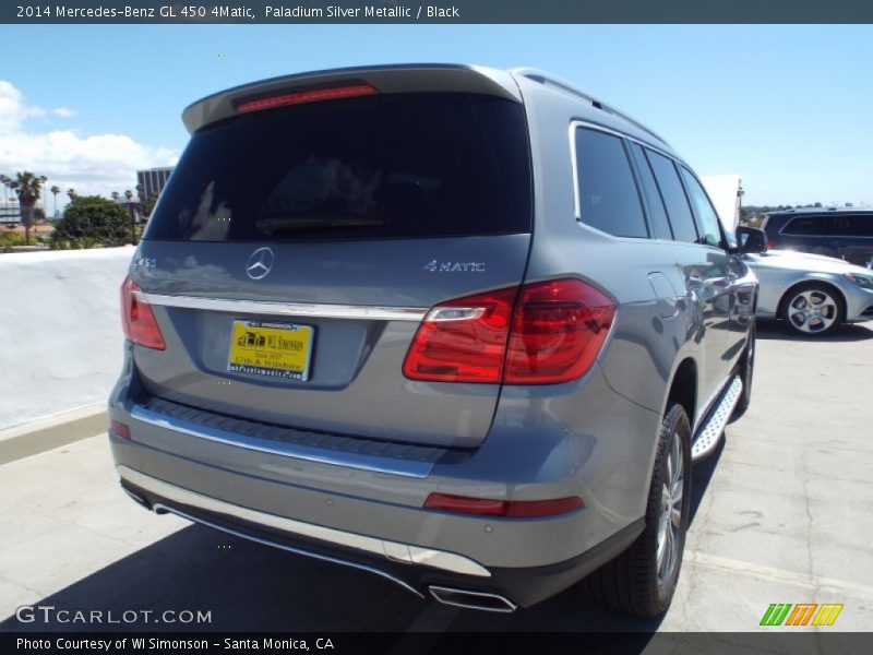 Paladium Silver Metallic / Black 2014 Mercedes-Benz GL 450 4Matic