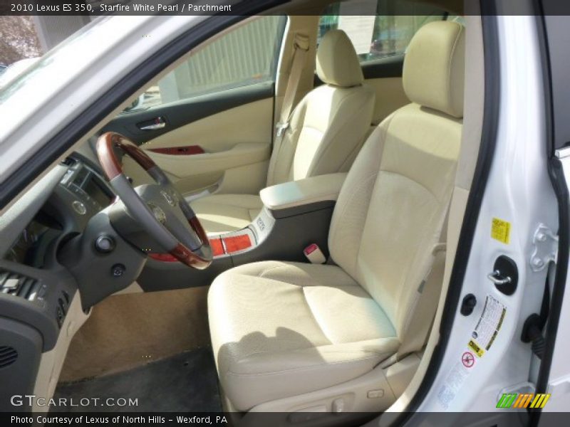 Starfire White Pearl / Parchment 2010 Lexus ES 350