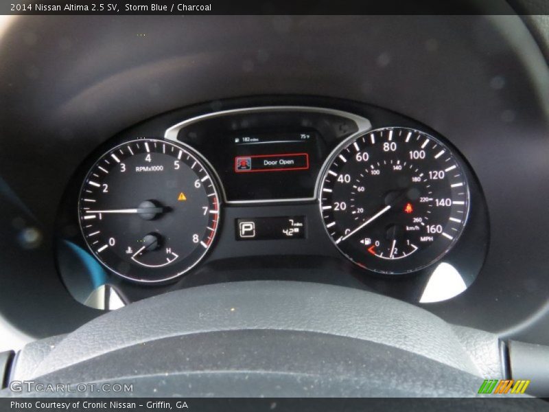 Storm Blue / Charcoal 2014 Nissan Altima 2.5 SV