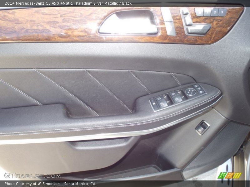 Paladium Silver Metallic / Black 2014 Mercedes-Benz GL 450 4Matic