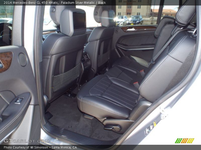 Paladium Silver Metallic / Black 2014 Mercedes-Benz GL 450 4Matic