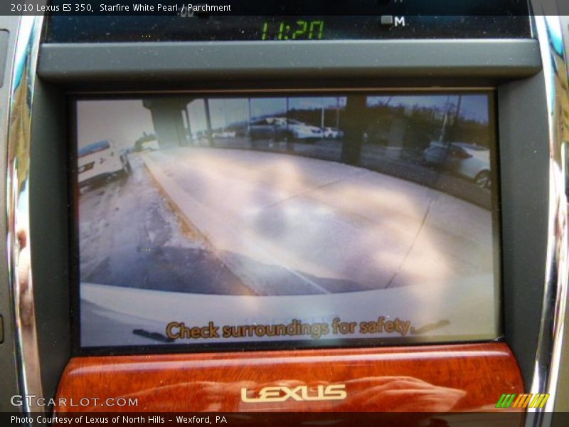 Starfire White Pearl / Parchment 2010 Lexus ES 350