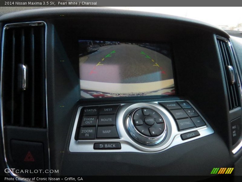 Pearl White / Charcoal 2014 Nissan Maxima 3.5 SV