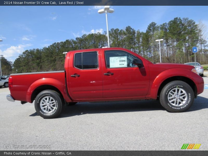  2014 Frontier SV Crew Cab Lava Red