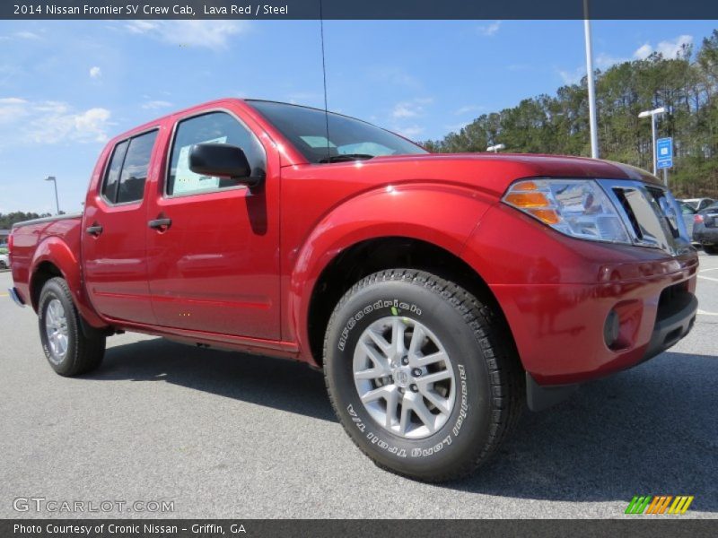 Front 3/4 View of 2014 Frontier SV Crew Cab