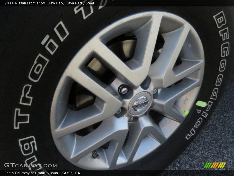 Lava Red / Steel 2014 Nissan Frontier SV Crew Cab