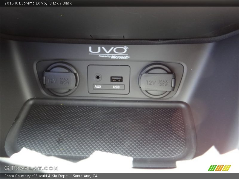 Black / Black 2015 Kia Sorento LX V6