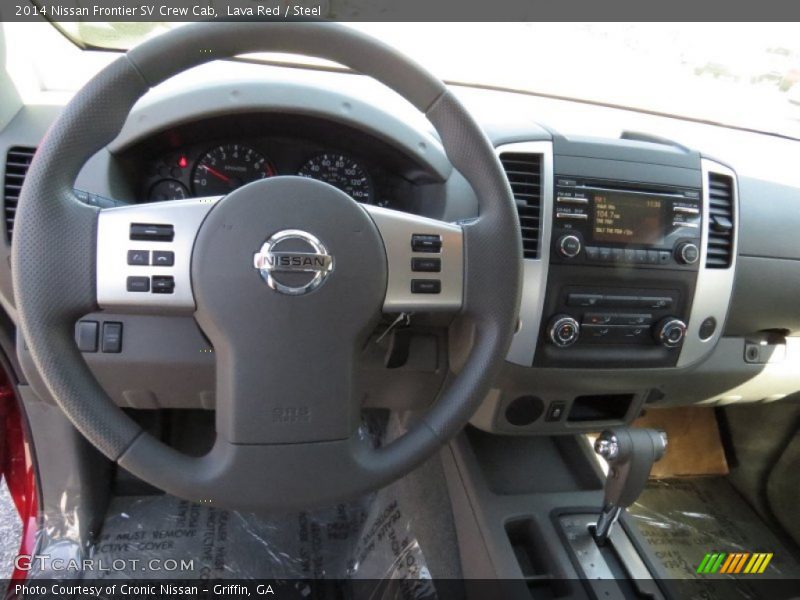 Lava Red / Steel 2014 Nissan Frontier SV Crew Cab