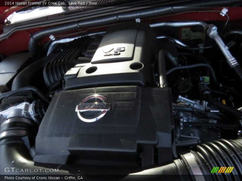 Lava Red / Steel 2014 Nissan Frontier SV Crew Cab