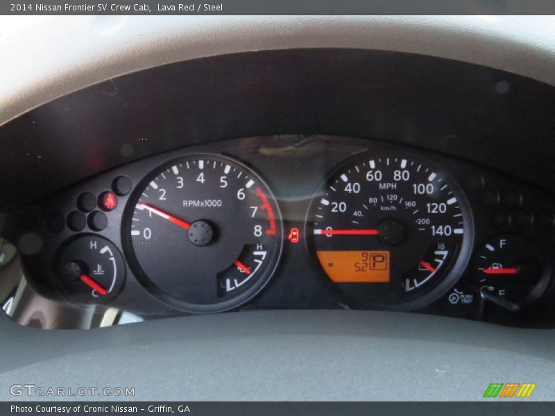  2014 Frontier SV Crew Cab SV Crew Cab Gauges