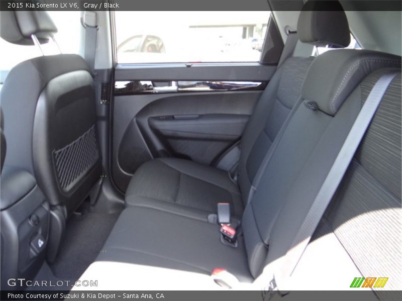 Gray / Black 2015 Kia Sorento LX V6