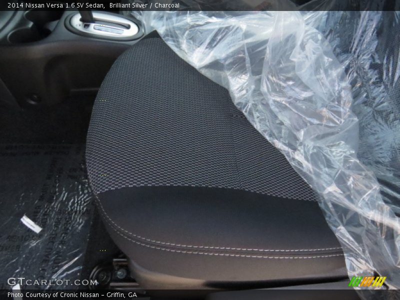 Brilliant Silver / Charcoal 2014 Nissan Versa 1.6 SV Sedan