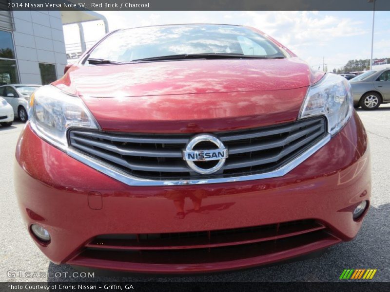 Red Brick / Charcoal 2014 Nissan Versa Note SV