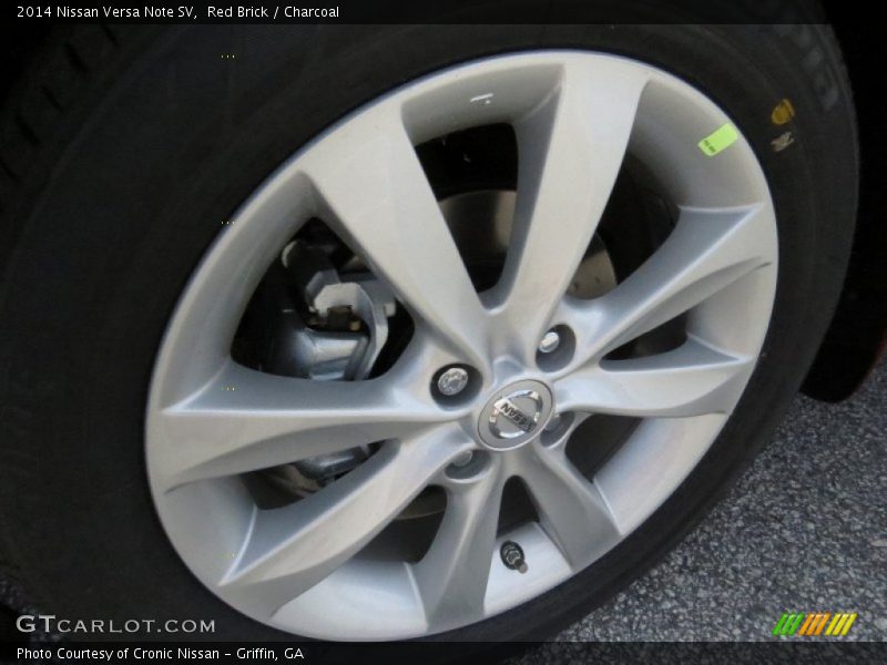 Red Brick / Charcoal 2014 Nissan Versa Note SV