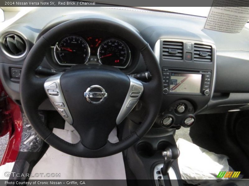 Red Brick / Charcoal 2014 Nissan Versa Note SV