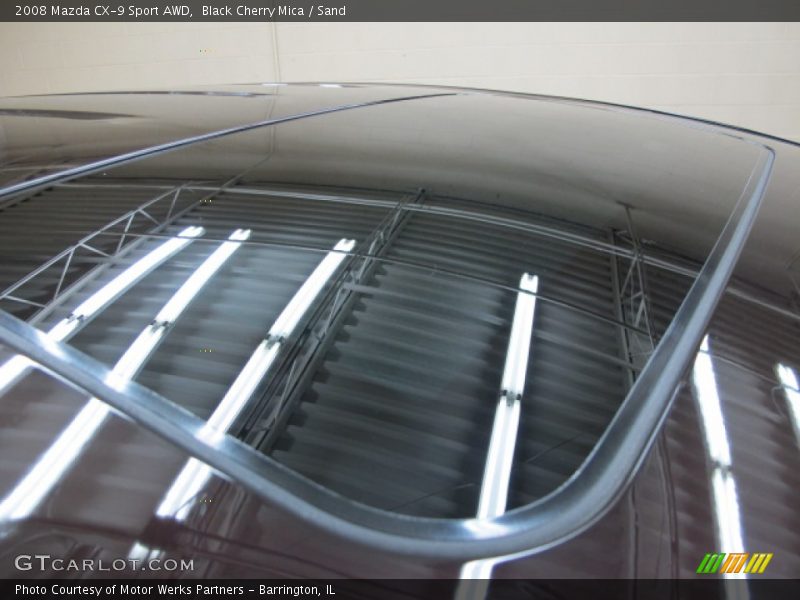 Black Cherry Mica / Sand 2008 Mazda CX-9 Sport AWD