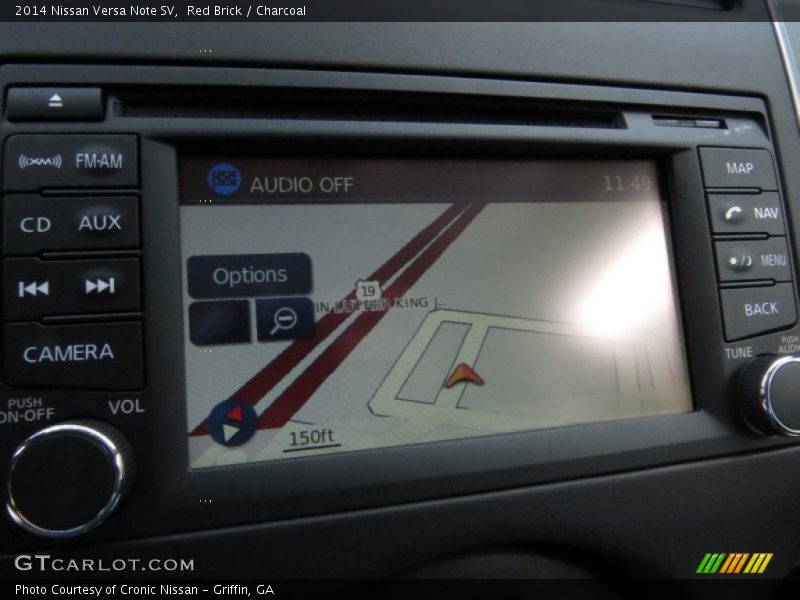 Red Brick / Charcoal 2014 Nissan Versa Note SV