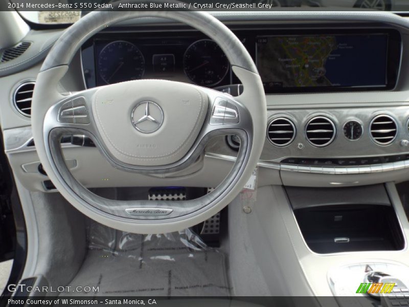 Dashboard of 2014 S 550 Sedan
