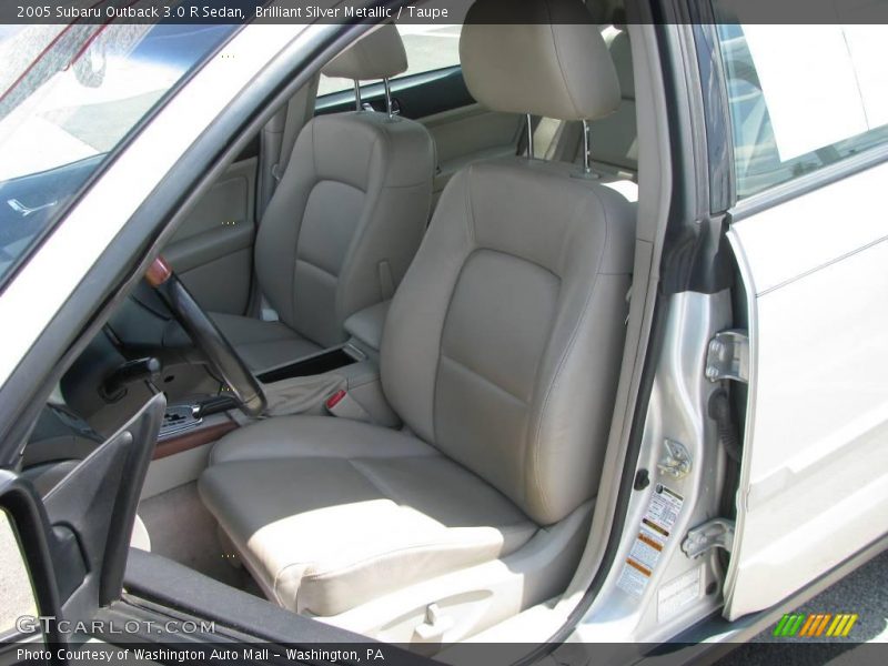 Brilliant Silver Metallic / Taupe 2005 Subaru Outback 3.0 R Sedan