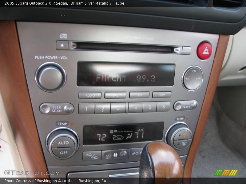 Brilliant Silver Metallic / Taupe 2005 Subaru Outback 3.0 R Sedan