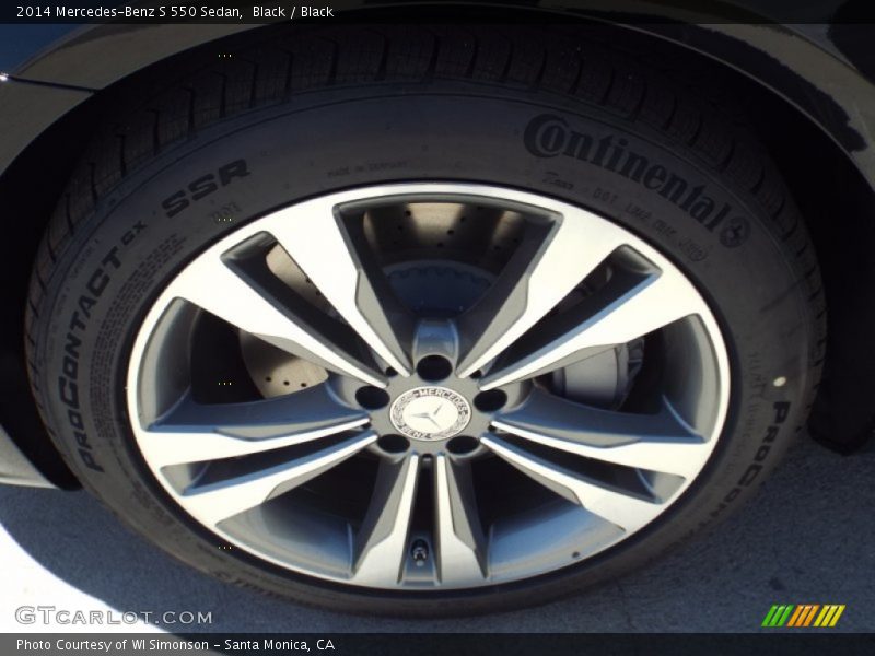 Black / Black 2014 Mercedes-Benz S 550 Sedan