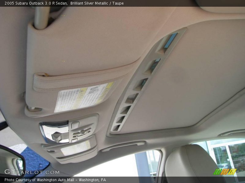 Brilliant Silver Metallic / Taupe 2005 Subaru Outback 3.0 R Sedan