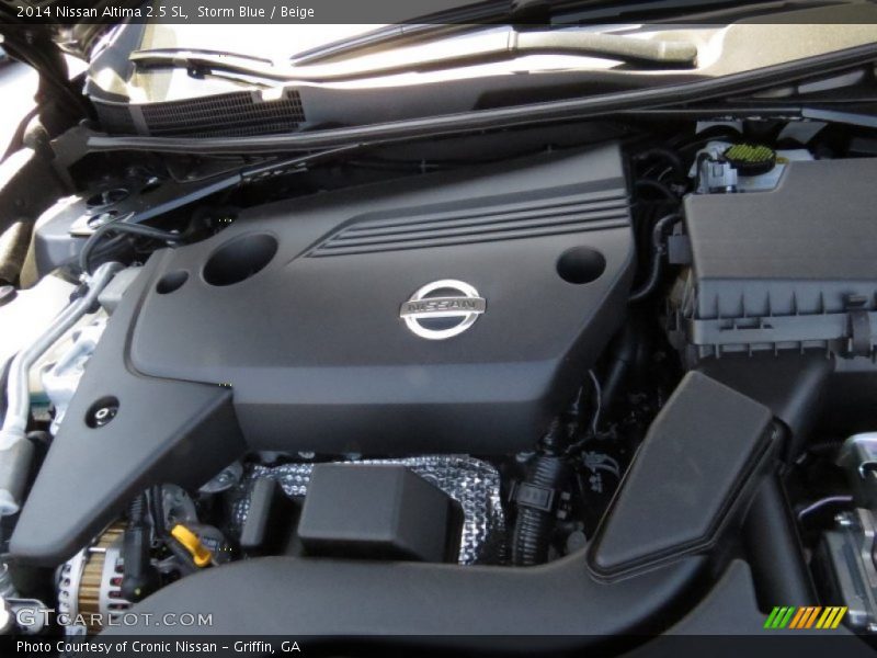 Storm Blue / Beige 2014 Nissan Altima 2.5 SL