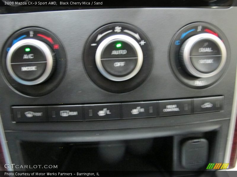 Black Cherry Mica / Sand 2008 Mazda CX-9 Sport AWD