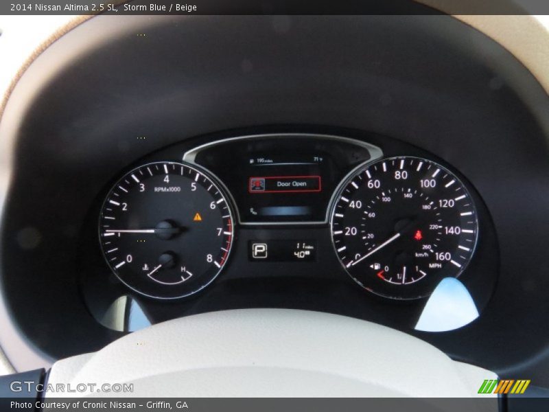 Storm Blue / Beige 2014 Nissan Altima 2.5 SL