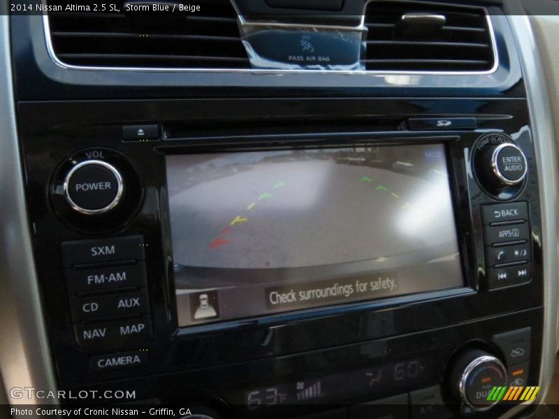 Storm Blue / Beige 2014 Nissan Altima 2.5 SL
