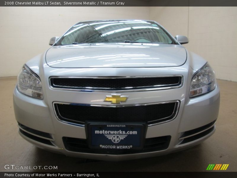 Silverstone Metallic / Titanium Gray 2008 Chevrolet Malibu LT Sedan