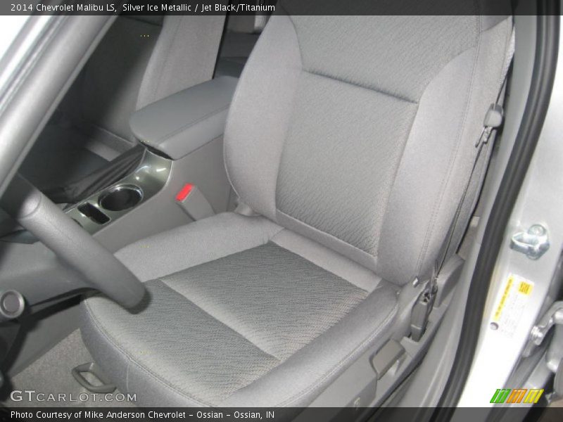 Silver Ice Metallic / Jet Black/Titanium 2014 Chevrolet Malibu LS
